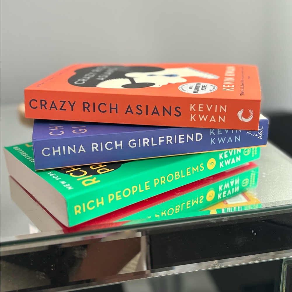 Crazy Rich Asians 3 Novel Series. Includes all three books